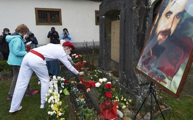 Homenaje a Mikel Zabalza en Orbaitzeta, su localidad de origen, el pasado mes de febrero. Homenaje a Mikel Zabalza en Orbaitzeta, su localidad de origen, el pasado mes de febrero.